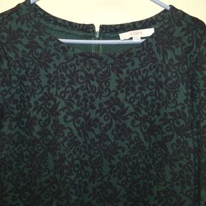 LOFT Flocked Fit and Flare